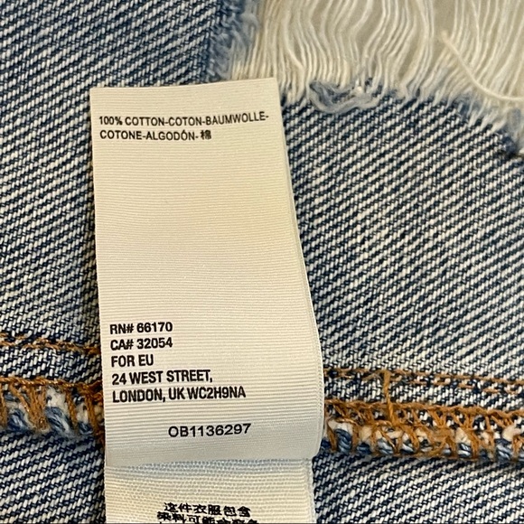 NWT Free People Distressed Skirt - Picture 10 of 10